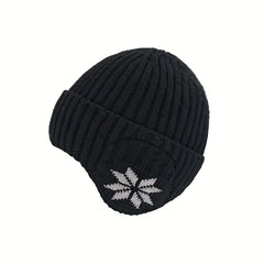 Thickened Velvet Knitted Woolen Hats for Winter, Ear Protection