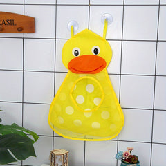 Little Yellow Duck Cartoon Bathroom Bedroom Kids Toy Storage Hanging Bag