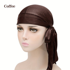 Outdoor Casual Satin Silky Du rag For Men And Women