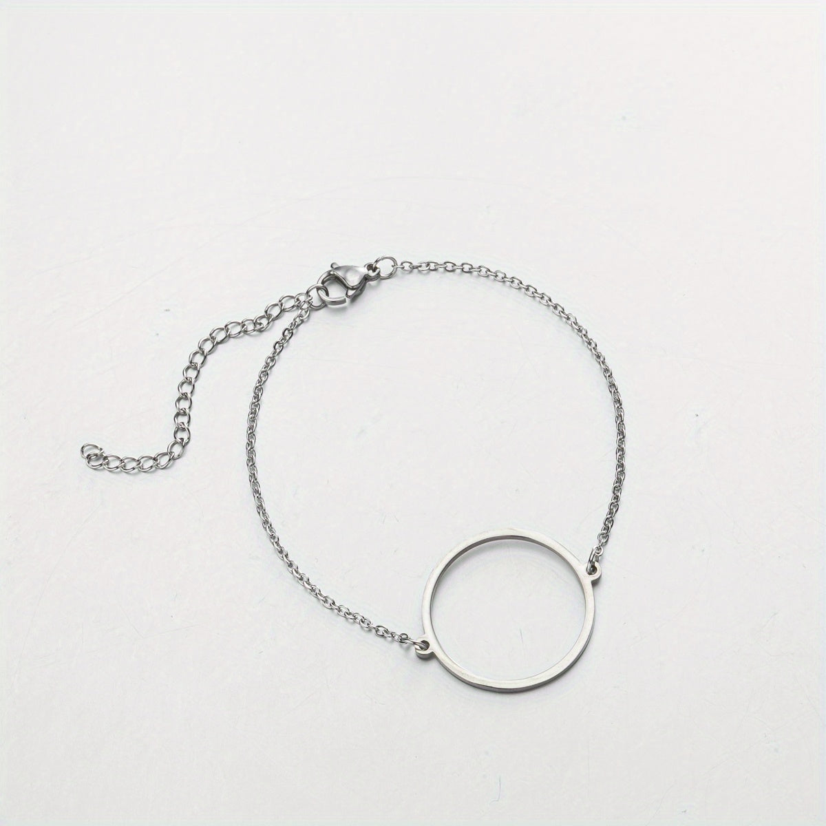 Men's Lightning Round Love Bracelet, Adjustable Charm