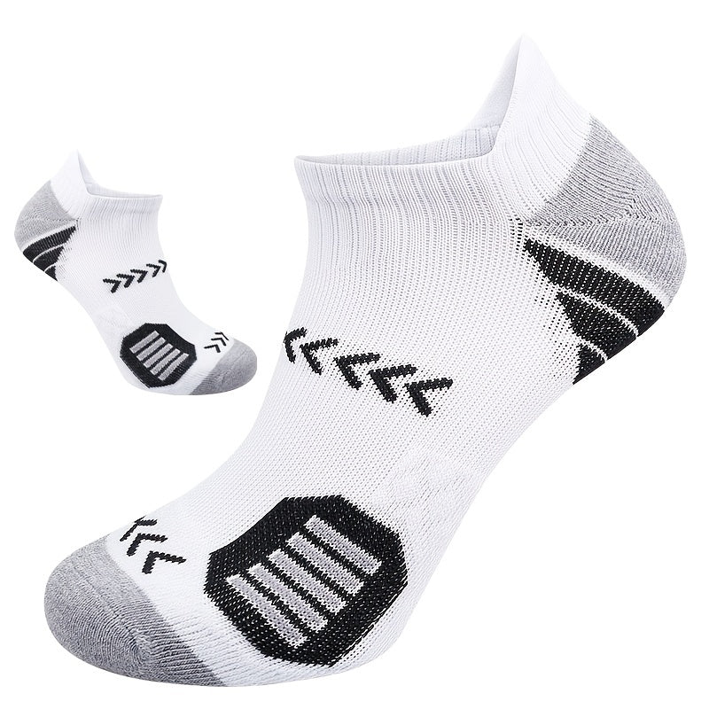 Men's Breathable Athletic Socks for Running Hiking Camping