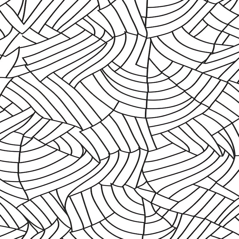 18 2x25 Geometric Coloring Book For Adults - Holiday Party Gift