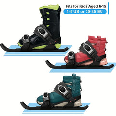 Mini Ski Skates Sled Snow Equipment Ski Boots Mini Ski Boards