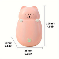 Mini 1200MAh Hand Warmer Wireless Colorful Lights Outdoor Winter Activities
