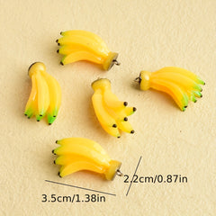 5pcs Fruit Banana Jewelry Accessories Pack