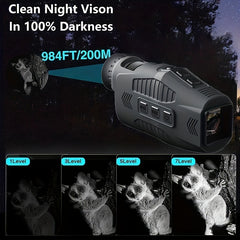 1080P HD Monocular Night Vision Device 5X Zoom