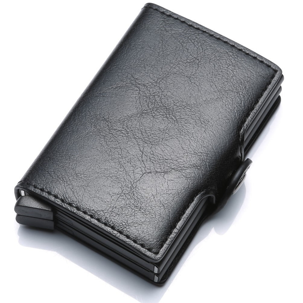 Men's RFID Dual Box Anti Magnetic Card Holder