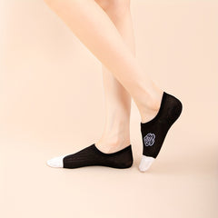 10 Pairs Floral Print Ankle Socks Women's Stockings Hosiery