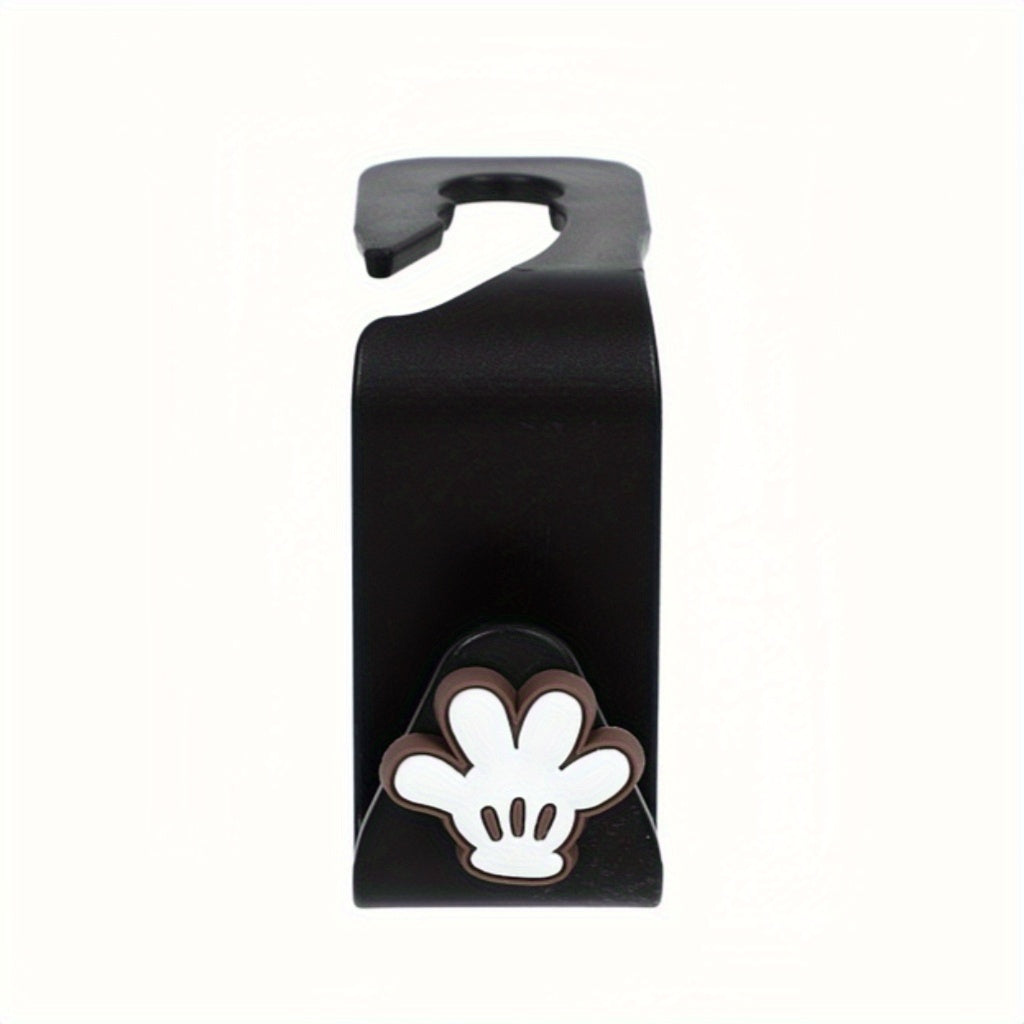 Cartoon Car Hook Bowknot Palm Car Seat Storage