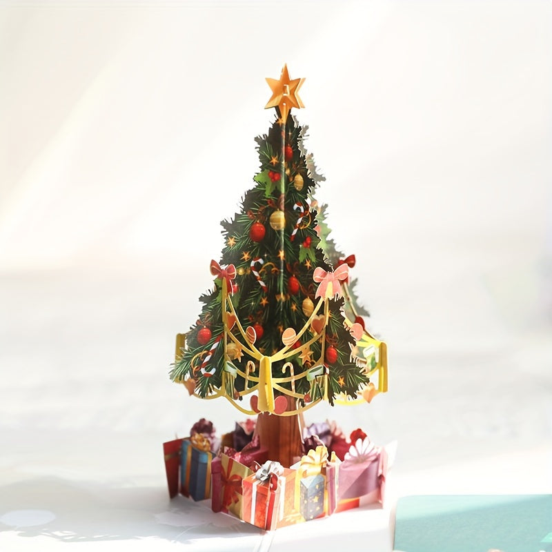 3D Christmas Greeting Card Creative Christmas Gift
