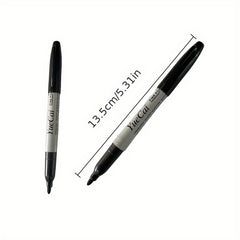 Set of 8 Thin Tip Permanent Marker Pens