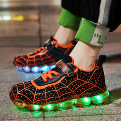 LED Light Up Sneakers Comfy Non Slip Chunky Shoes for Kids Outdoor