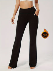 High Waist Flared Yoga Pants Activewear