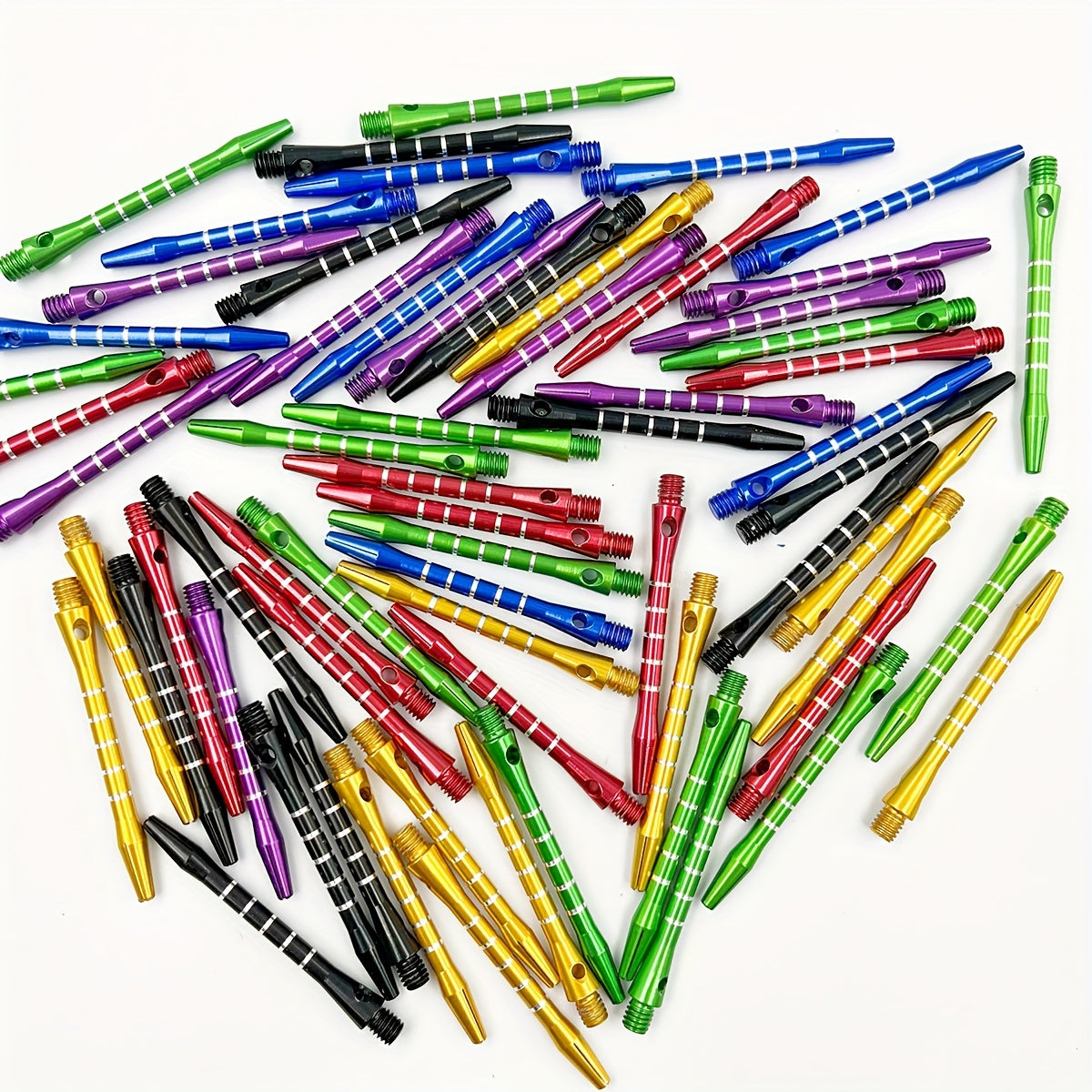 18pcs Colorful Aluminum Dart Shafts Lightweight Durable Stems