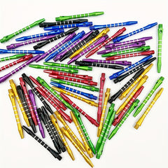 18pcs Colorful Aluminum Dart Shafts Lightweight Durable Stems