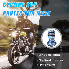 Summer Outdoor Sports Cooling Face Mask Bicycle Motorcycle Riding Headgear