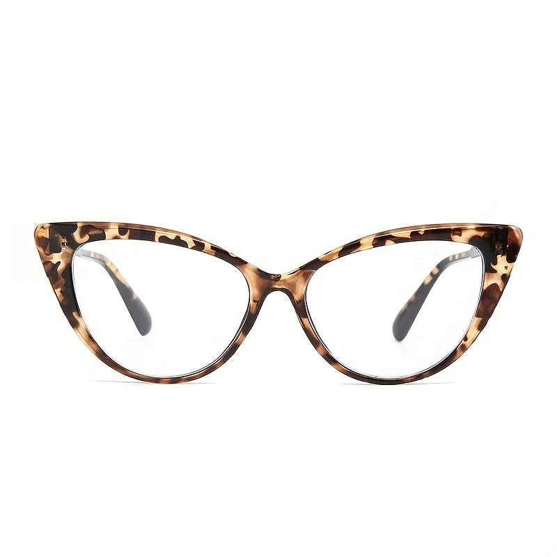 Cat Eye Anti Light Glasses For Women Men Clear Lens Glasses