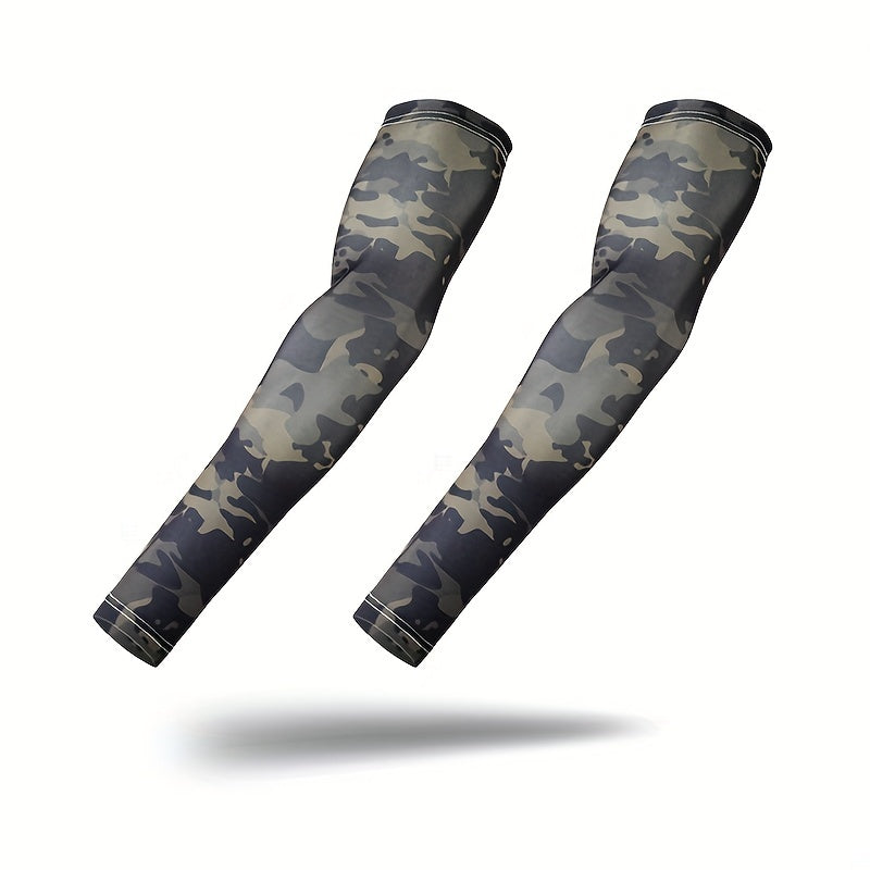 Camouflage Arm Guard Ice Sleeves Outdoor Cycling Arm Protection