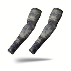 Camouflage Arm Guard Ice Sleeves Outdoor Cycling Arm Protection
