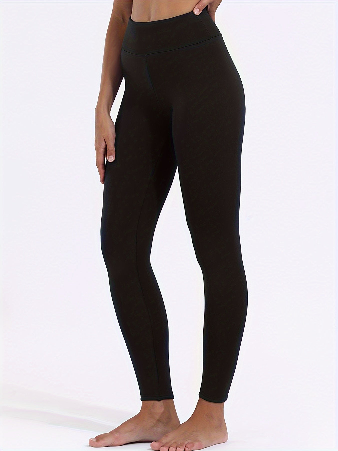 Plush Lined Tummy Control Thermal Pants Women's Underwear