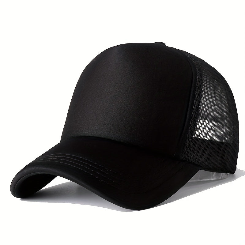 Mesh Breathable Unisex Baseball Cap Lightweight Sports Sunscreen Dad Hat