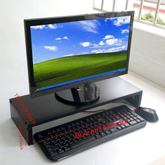 Office Monitor Stand Heightening Rack Desktop Storage Bookshelf