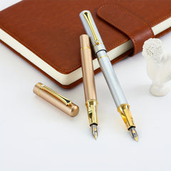 Heart Of The Ocean Metallic Baking Paint Fountain Pen