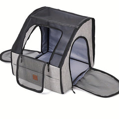 Foldable Waterproof Pet Cage for Comfort and Security