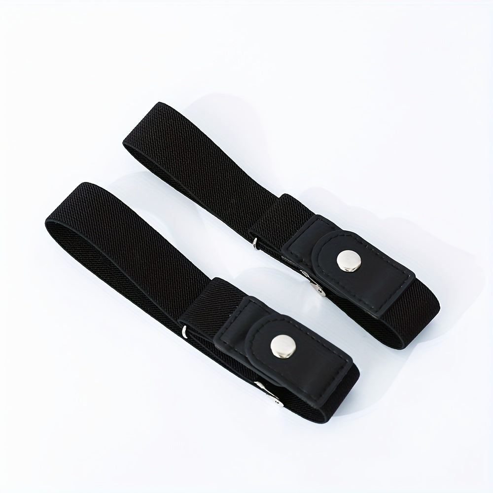 No Buckle Elastic Belt Stretch Adjustable Invisible Belt