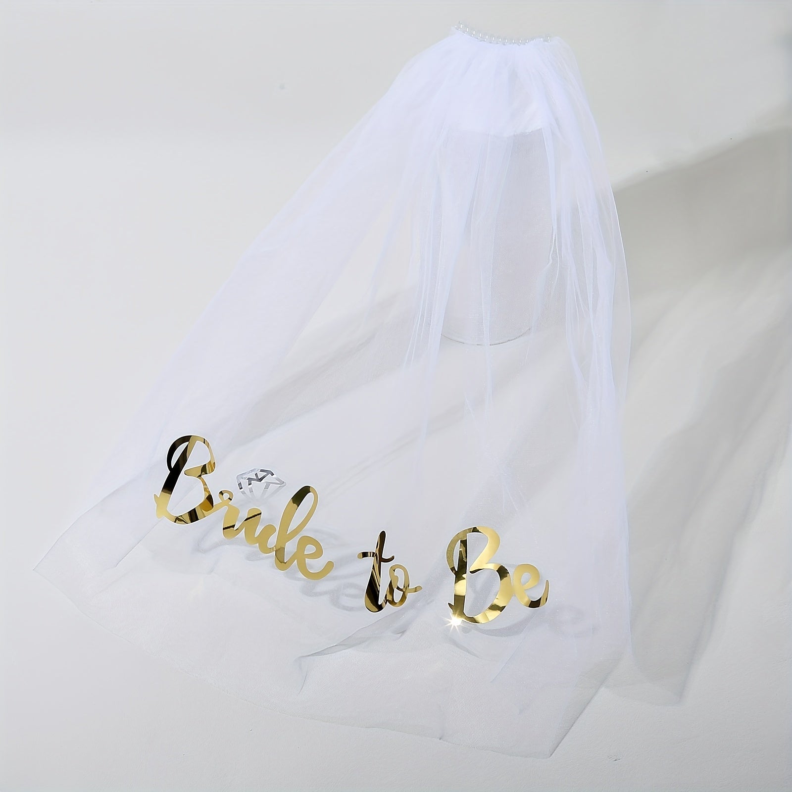 Bride To Be Veil Bachelorette Party Veil Wedding Accessories