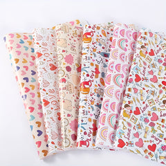 6pcs 50 Christmas Gift Wrapping Paper Holiday Arts Crafts Decorations