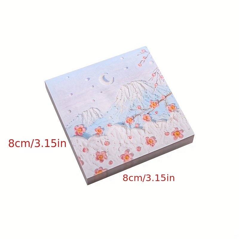 Vibrant Painting Sticky Notes for Students