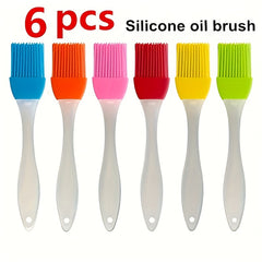 6pcs Silicone Brushes BBQ Tool Kitchen Gadgets