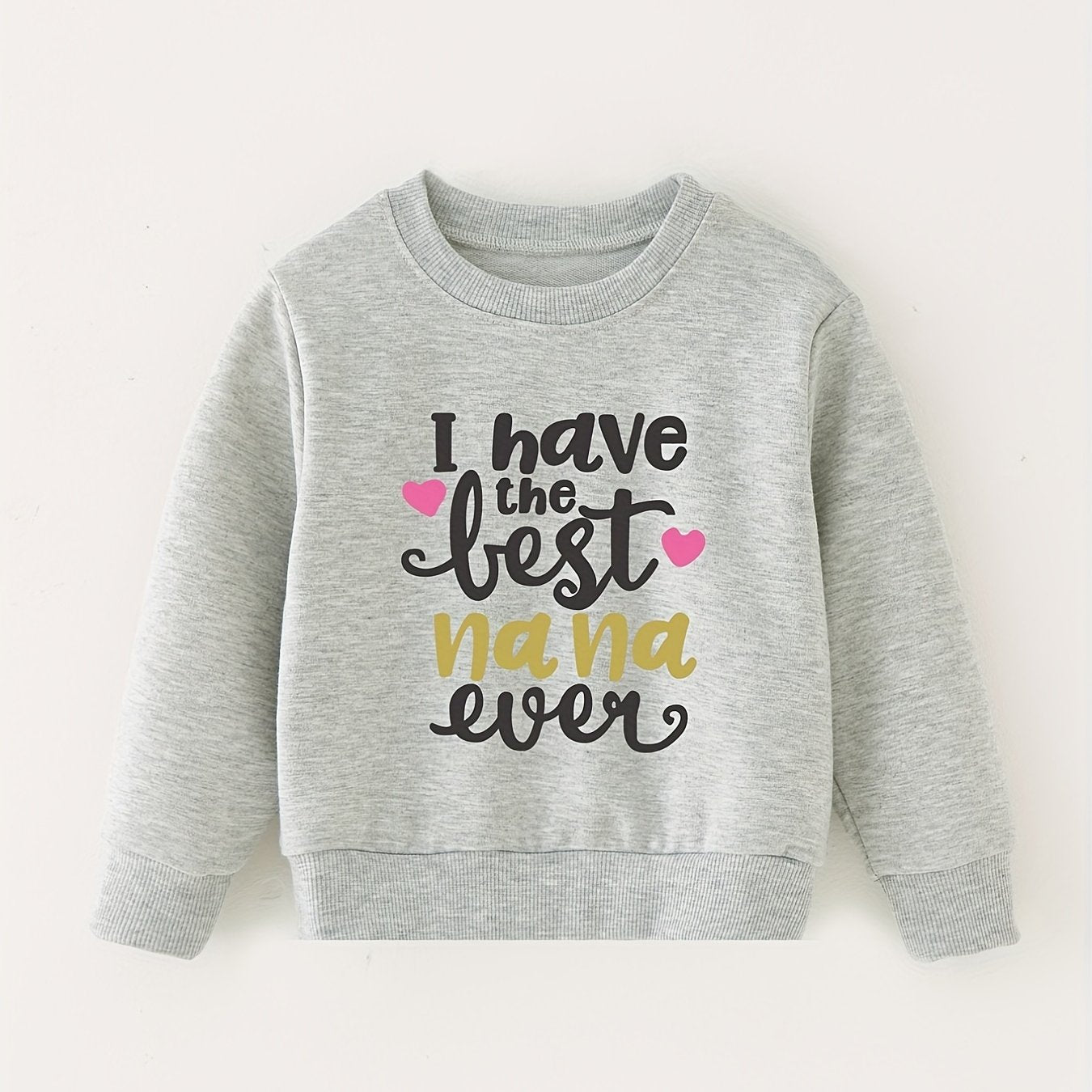 NANA Grandma's Gift Baby&Toddler Sweatshirt Spring&Autumn Long Sleeved