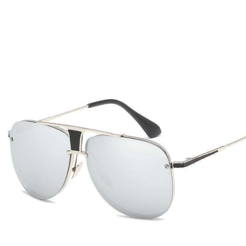 European American Cut Edge Chain Leg Cat Eye Sunglasses