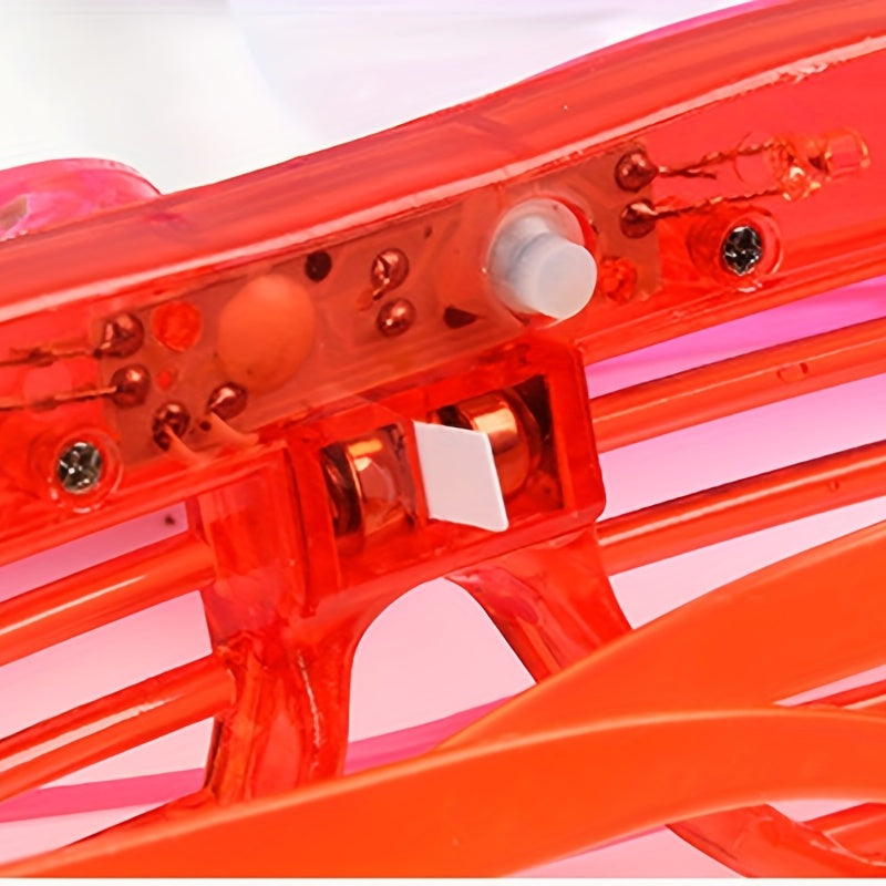 1pc Light Up Shutter Glasses for Adults