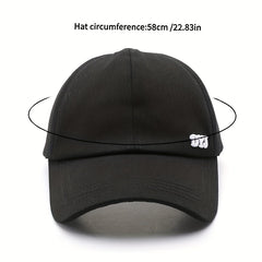 Backless Ponytail Baseball Cap Lightweight Sun Visor Hat