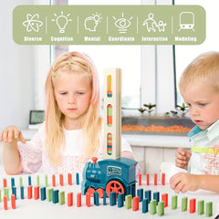 Domino Train with Lights and Sound Effects