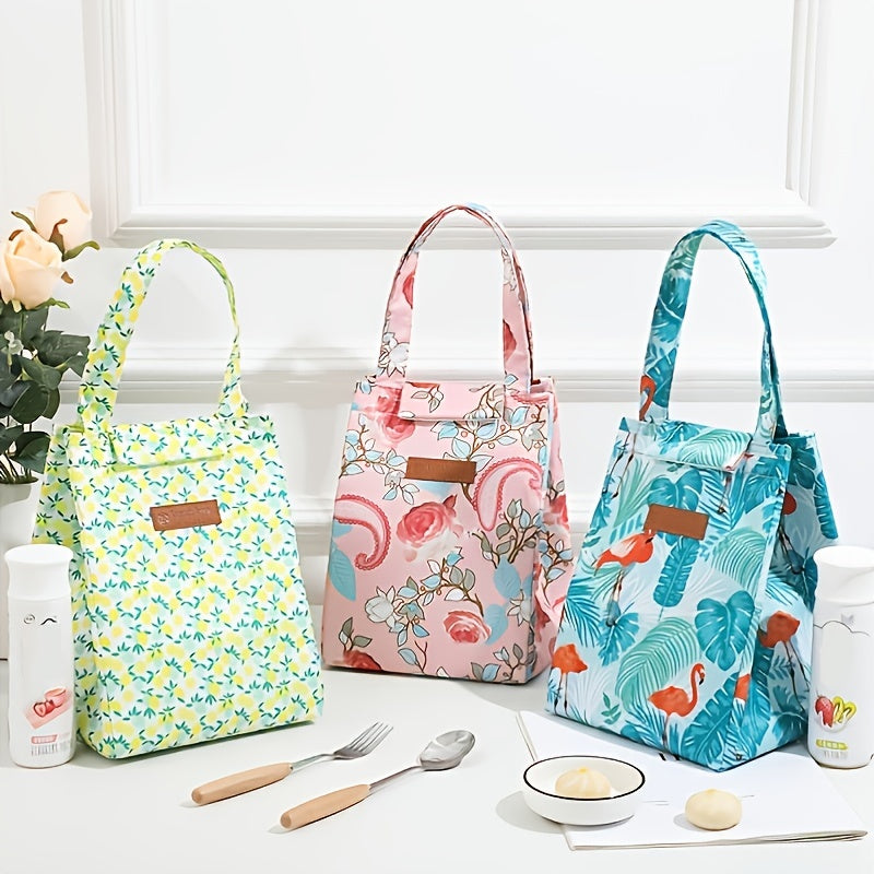 Large Capacity Insulated Lunch Bag for Teenagers and Workers