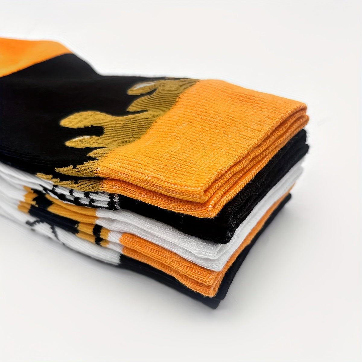 5 Pairs Halloween Crew Socks Women's Stockings & Hosiery