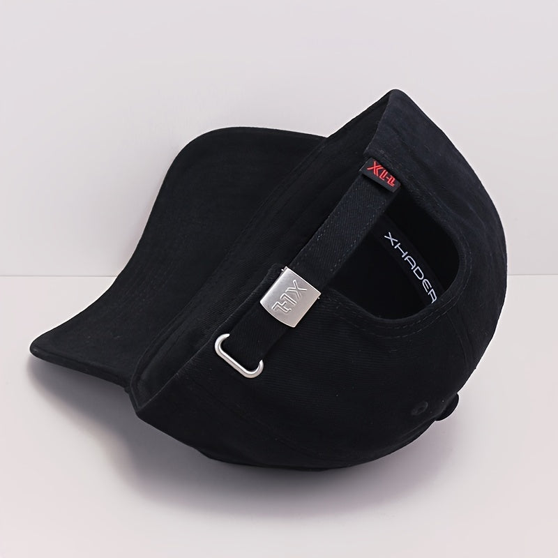 Letter Embroidered Baseball Cap Vintage Unisex Adjustable Sports Sun Hat