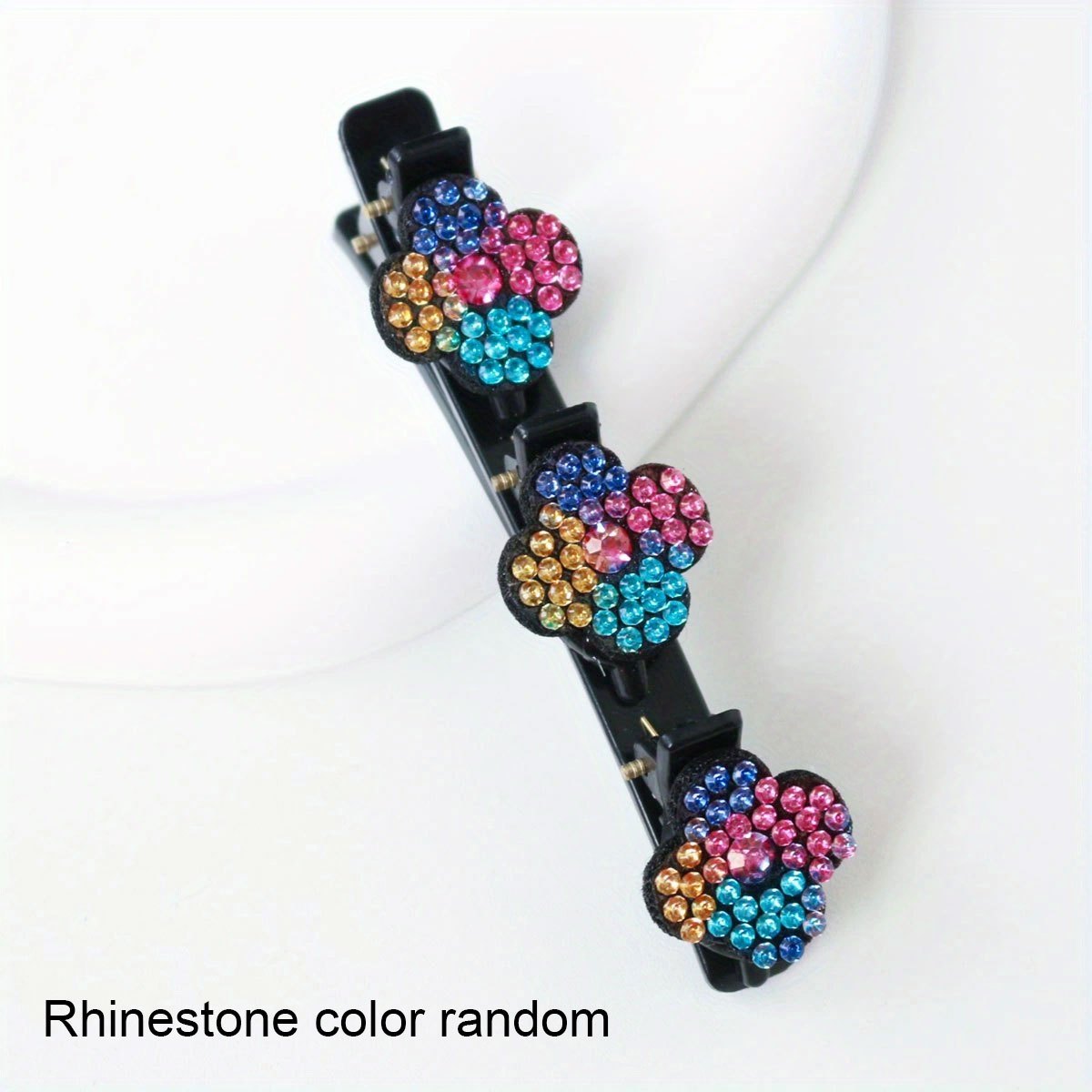 Velvet Hair Clip Braided Side Clip Women Hair Accessories Barrette