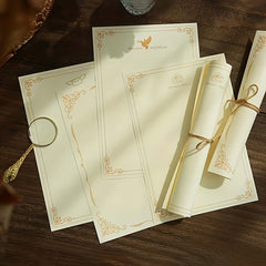 Vintage European Literary Letter Paper B5 Handwritten Love Letter Confession