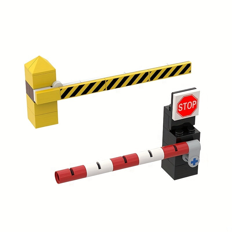 Train Process Track Railing Building Blocks Toy