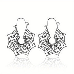 Spider Wed Dangle Earrings Bohemian Style Alloy Jewelry Female Gift