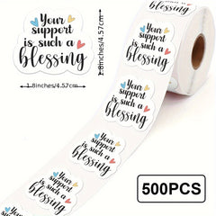 Small Store Thank You Stickers - Online Retailers - Gift Bags - Envelope Labels