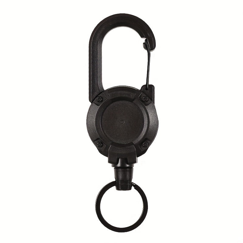 Portable Spring Buckle Keychain for Easy Backpack Hanging