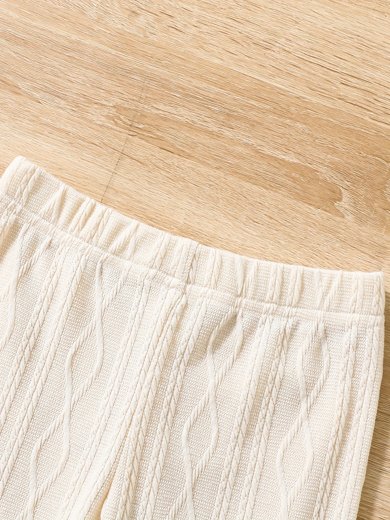 Girls' Cable Knit Ankle Pants Leggings