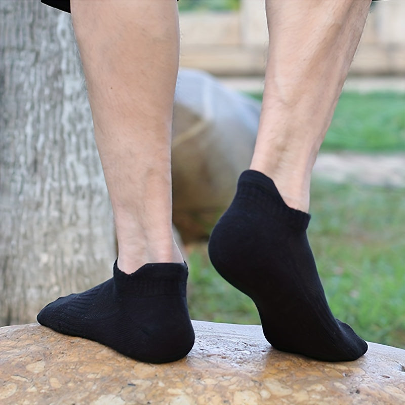 Men's Large Thick Sports Socks for Hiking Running