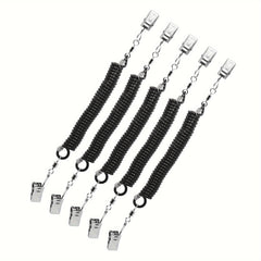 5pcs Hat Clip Retainer Windproof Stainless Steel Golf Cap Holder Travel Keeper